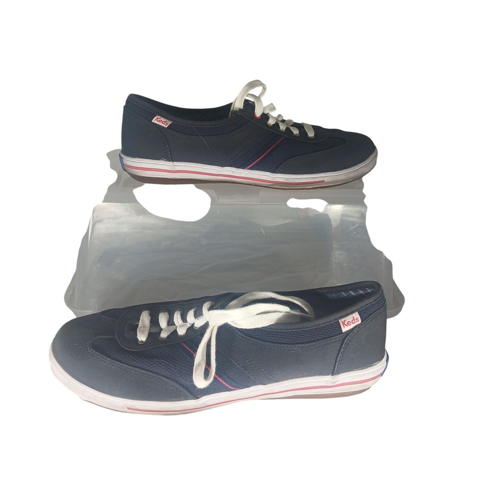 Keds Navy Blue Lace Up Sneakers Women's Size 8 Casual‎ Comfort Shoes